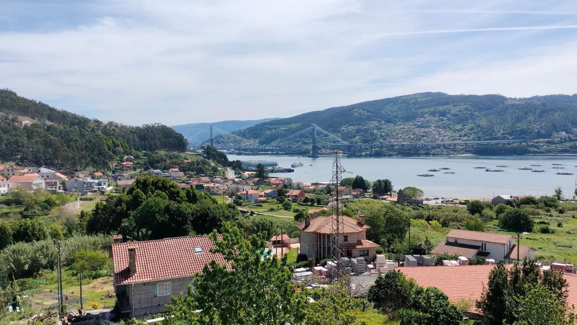 فيلا Casa Ria De Vigo Moaña المظهر الخارجي الصورة